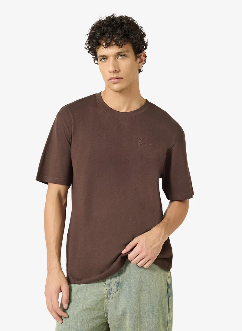 كارل كاني تيشيرت بوكسي بشعار