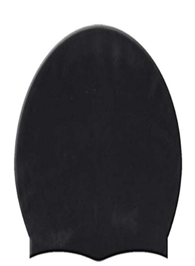 Korbax Silicone Swim Cap, Waterproof Black Swimming Cap For Men, Women, Boys & Girls - Image 1