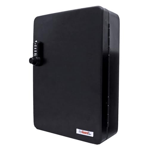 KeyGuard Heavy Duty Steel Secure 122 Key Cabinet with 4-digit Combi-Cam Ultra Combination Lock with Override Key, Repair Shops, Hotels, Facilities, Valet Services (SL-9122-UB) - Image 1