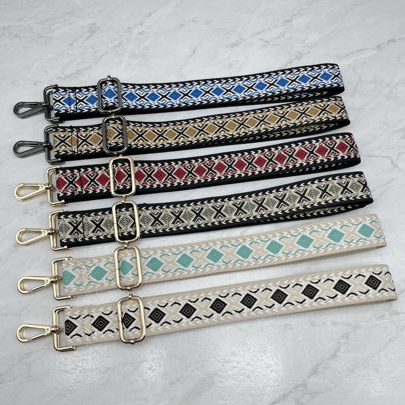 New Ethnic Style Bag With Shoulder Strap Crossbody Adjustable Bag Strap Replacement Women'S Bag Shoulder Strap Accessories Women'S Satchel Strap - Image 2