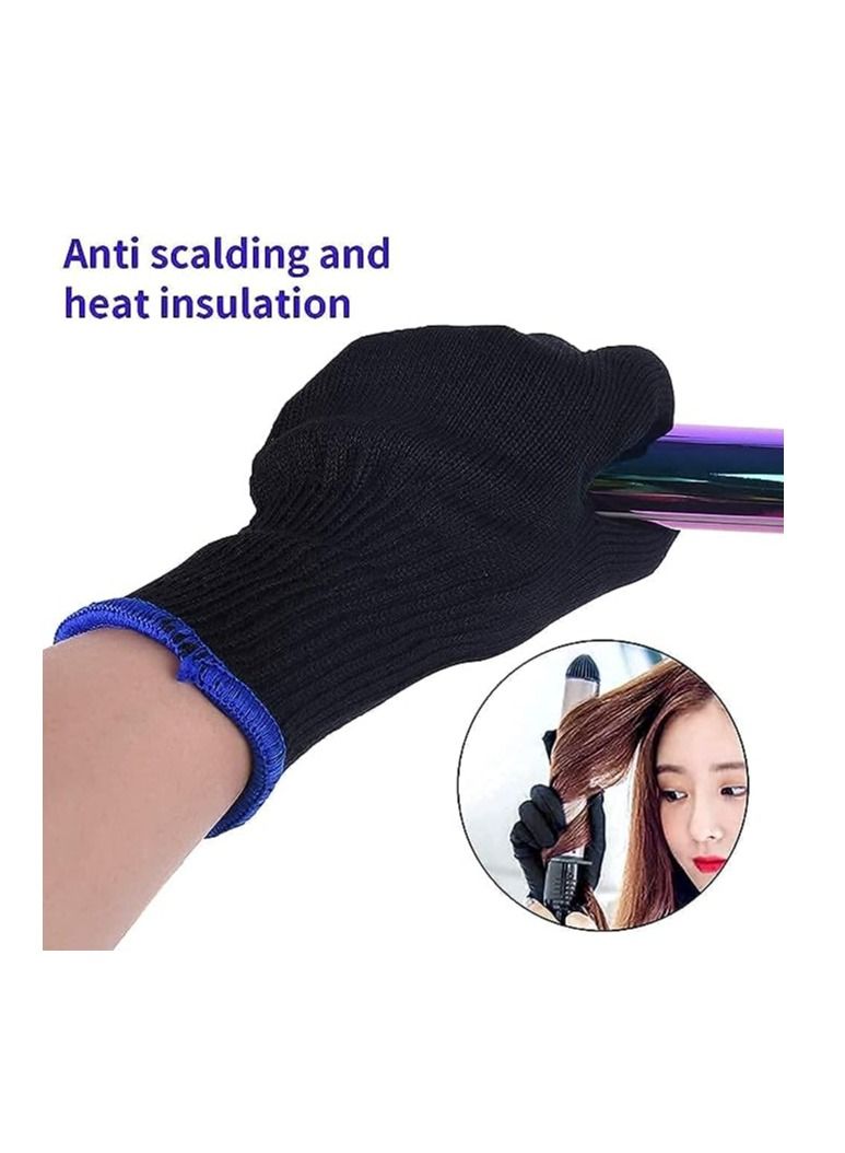 ORiTi قفازات تصفيف مقاومة للحرارة 2 قطعة لحماية اليدين ملحقات الشعر - Image 4