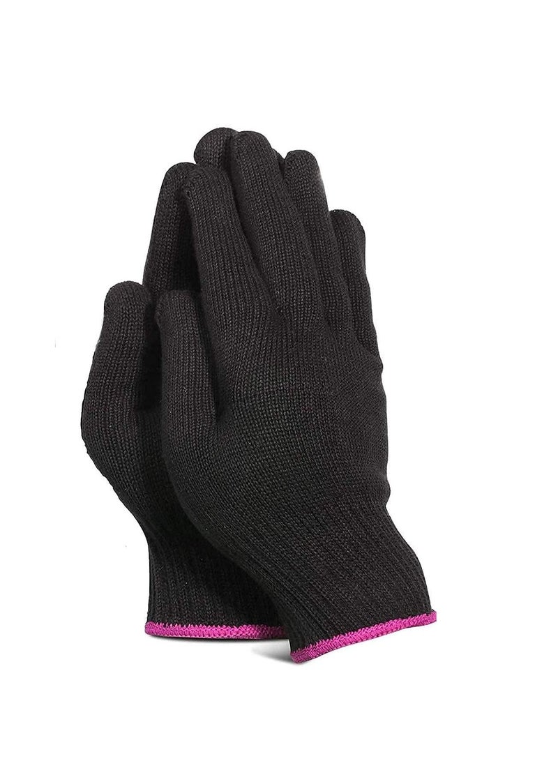 ORiTi قفازات تصفيف مقاومة للحرارة 2 قطعة لحماية اليدين ملحقات الشعر - Image 2