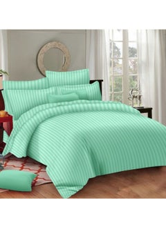 EXPRESS BEDSHEETS King Size Cotton Bedding Set – 3 Pieces (1 Flat Sheet, 2 Pillowcases), Luxurious, Modern & Breathable 100% Cotton Cover Set 
