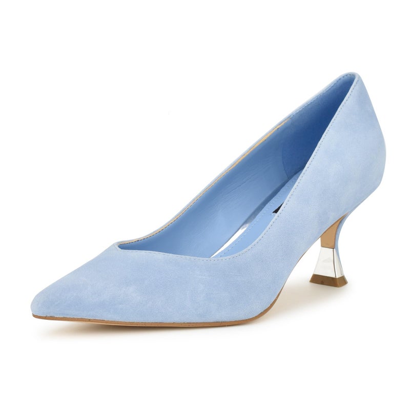 Nine West Womens Ariella Pump Blue 420 75