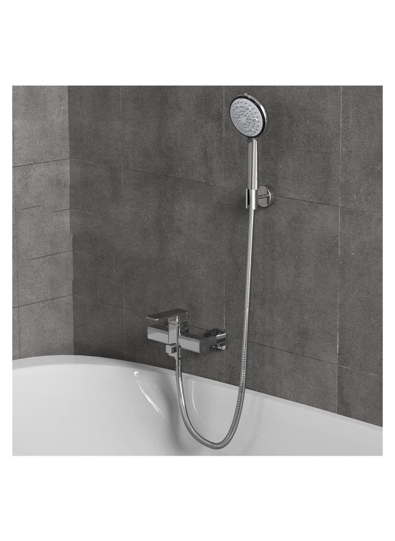 Excefore - Shower Head, 6 Spray Modes High Pressure Handheld Power Shower, Water Saving Chrome Finish Filter Shower (Not Include Hose) - Image 1