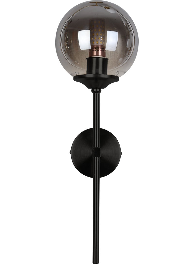 هامر إضاءة شعاع جدارية مفرد اسود مع رمادي E27 - Image 1