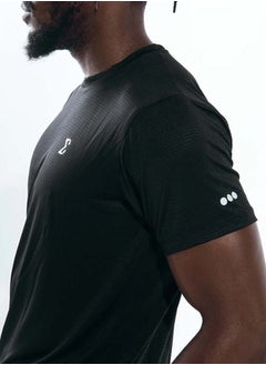 SIGMA FIT Sigma Fit BLACK NIMBLE T-SHIRT - L ,Color: Black  - Image 4