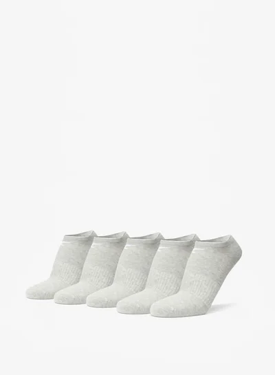 Dash Men's Printed Ankle Length Socks - Set of 5