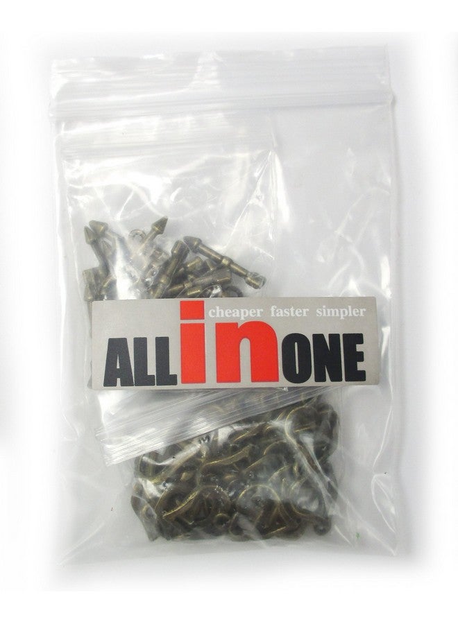 All In One 10Sets Toggle Clasps For Diy Jewelry Making (10Mm Round Antique Bronze) - Image 4