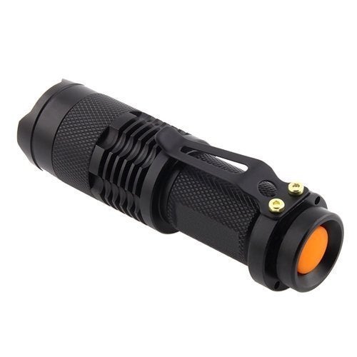 WAYLLSHINE Scalable Red LED Flashlight, 3 Mode Red Beam, Long Range - Black - Image 2