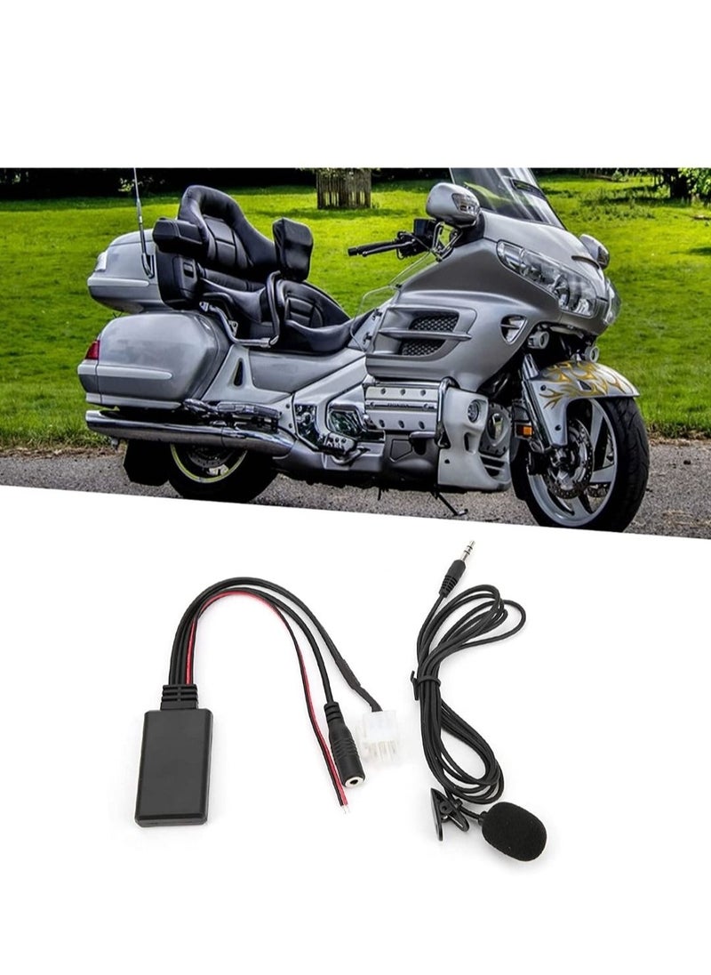 Generic Bluetooth For Honda Goldwing GL1800 Audio Playback Bluetooth 5.0 12V Goldwing GL1800 Car Stereo  - Image 1
