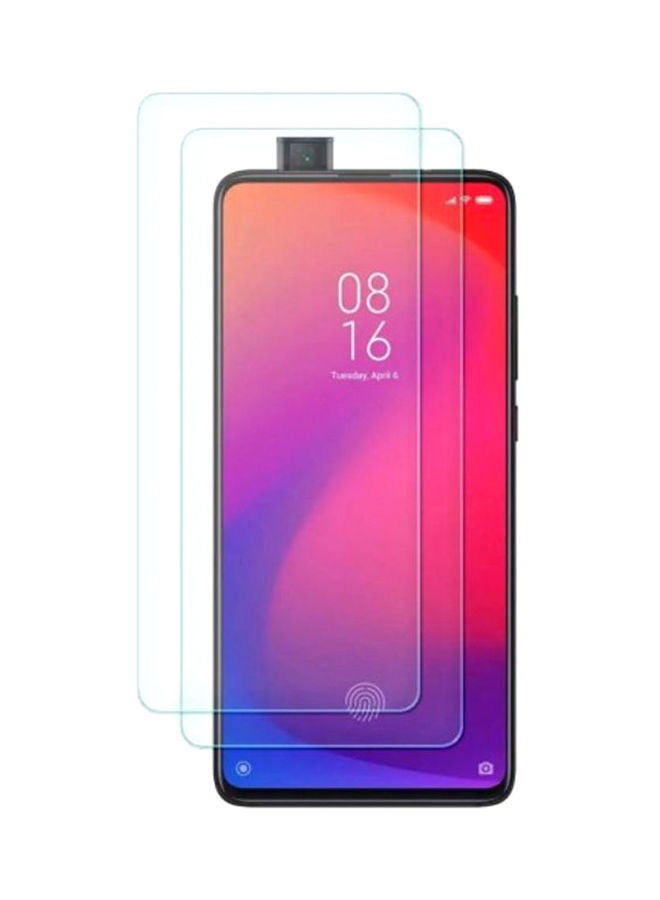 NIBEMINENT 2-Piece 3D Tempered Glass Screen Protector Set For Xiaomi Redmi K20 Pro Premium Clear - Image 1