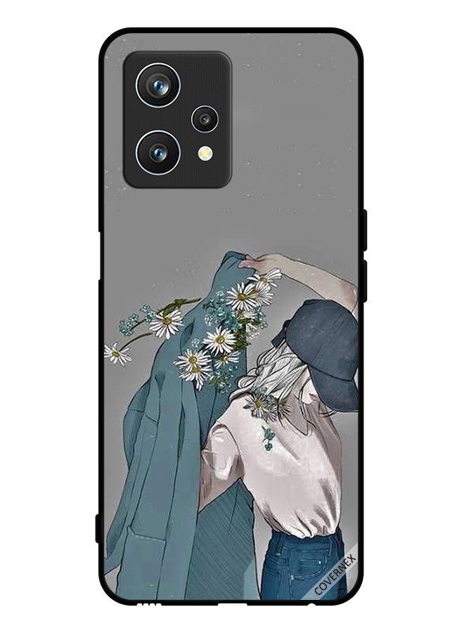 Covernex Protective Case Cover For Realme 9 Pro Cap Girl Wearing Coat Art - Image 1