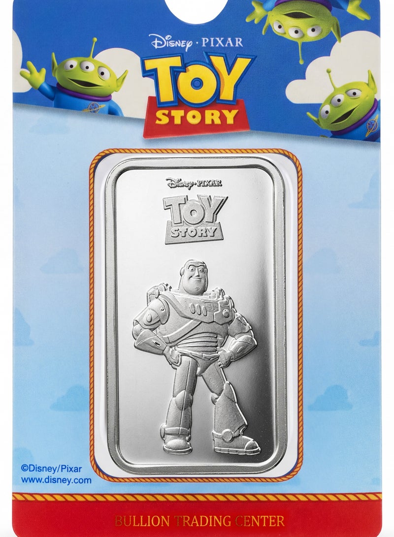 BTC 31.1g Disney Silver Ingot- Buzz Lightyear - Image 1