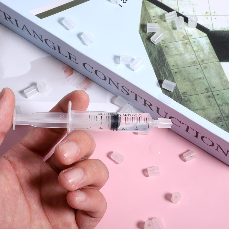 SynHHergyx 100 Pcs Perfume Refill Tool Adapters Perfume Extractor Plastic Liquid Adapter Applicator Adapter for Perfumes Transfer to Empty Bottles, Travel Refillable Atomizers Spray Bottle - Image 3