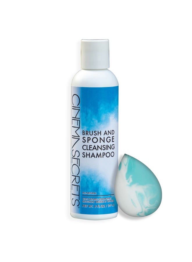 Cinema Secrets Brush and Sponge Cleansing Shampoo & Blender Bundle - Image 1