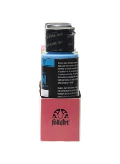 FolkArt FolkArt 7506 4 Bottle Multi-Surface Acrylic Paint Set, 2oz, Neon Blacklight Colors  - Image 4