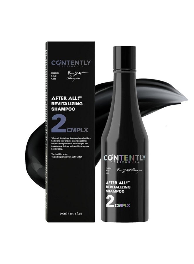 Contently After All! Revitalizing Shampoo 10.14 Fl.Oz Stronger And Healthier Volumizing Hair Scalp Shampoo Rich In Biotin Probiotics Paraben Silicone Free - Image 1