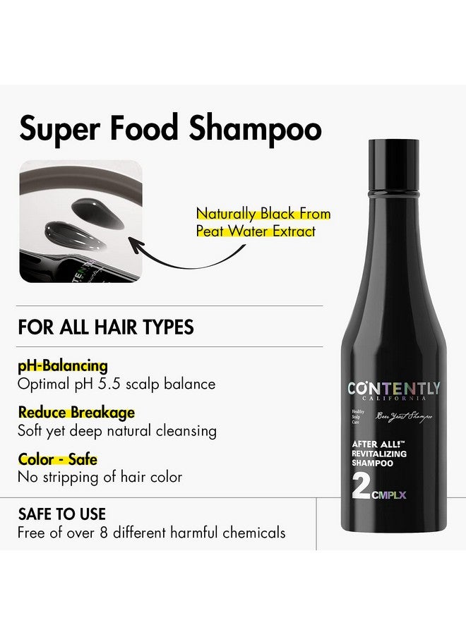 Contently After All! Revitalizing Shampoo 10.14 Fl.Oz Stronger And Healthier Volumizing Hair Scalp Shampoo Rich In Biotin Probiotics Paraben Silicone Free - Image 3