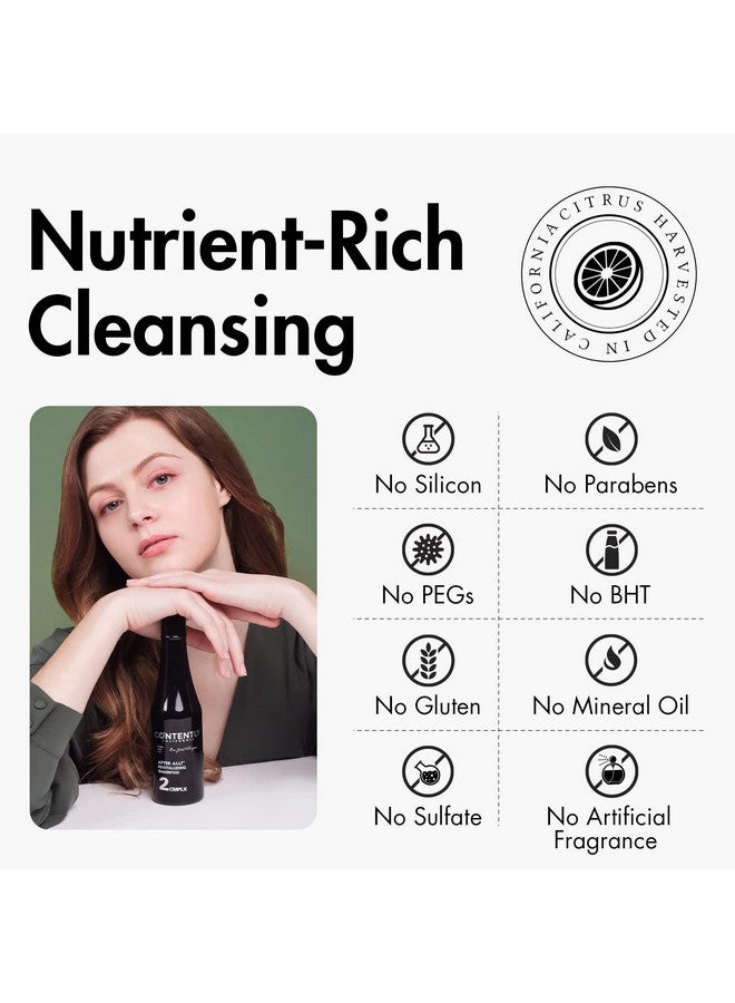 Contently After All! Revitalizing Shampoo 10.14 Fl.Oz Stronger And Healthier Volumizing Hair Scalp Shampoo Rich In Biotin Probiotics Paraben Silicone Free - Image 4