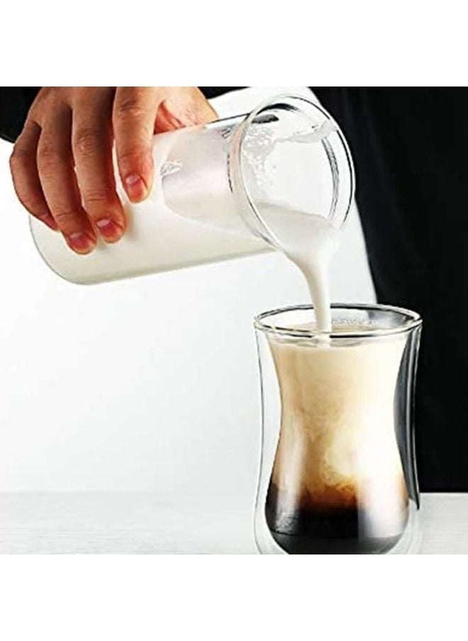 Generic Milk frother, coffee mixer, and egg beater with a battery operated glass cup  - Image 2