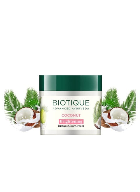 Coconut Brightening Instant Glow Cream 50 Gm