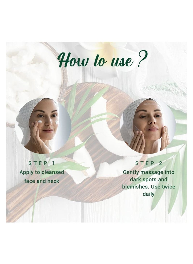Biotique Coconut Brightening Instant Glow Cream 50 Gm  - Image 4