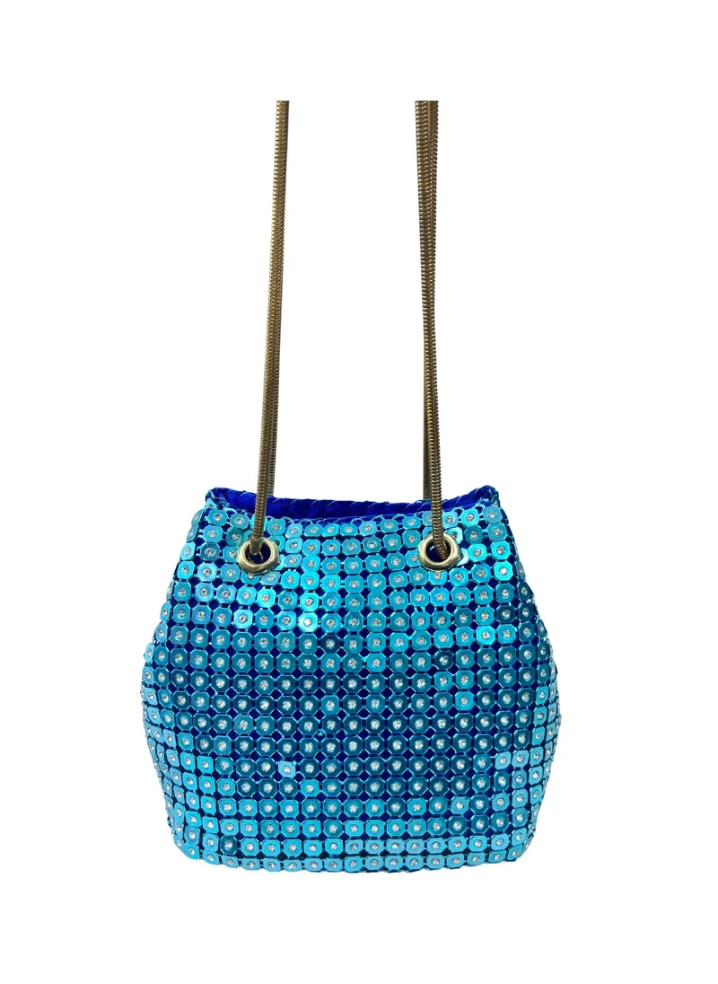 Harsha's Glam Clutches Sparkling Diamond Pouch