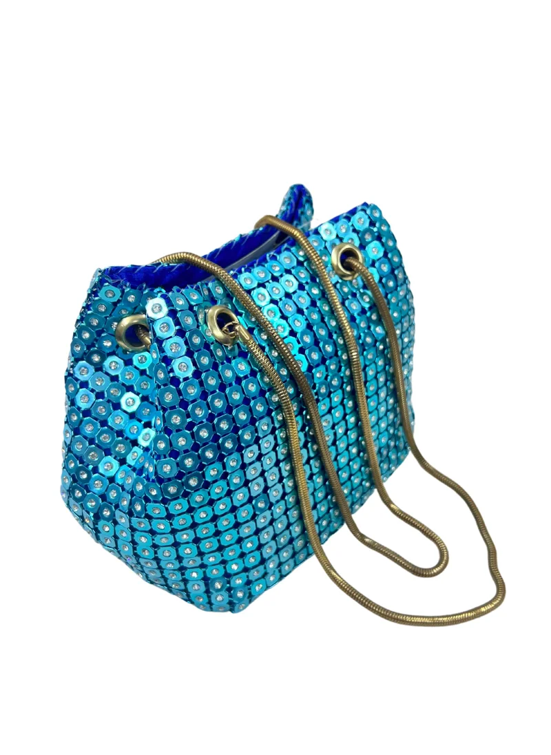 Harsha's Glam Clutches Sparkling Diamond Pouch