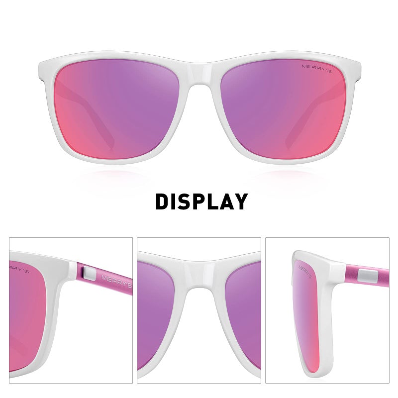 MERRY'S Unisex Polarized Aluminum Sunglasses Vintage Sun Glasses For Men/Women S8286 - Image 3