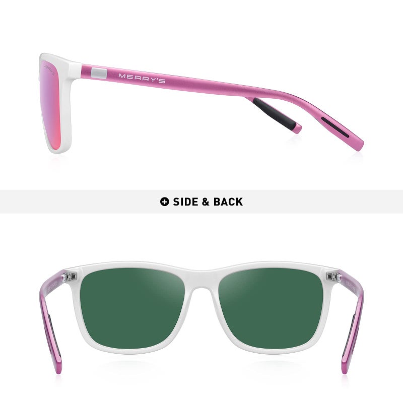 MERRY'S Unisex Polarized Aluminum Sunglasses Vintage Sun Glasses For Men/Women S8286 - Image 4