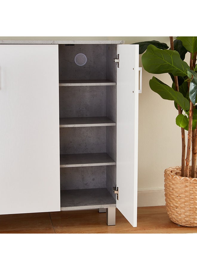Patara 16-Pair Shoe Cabinet With 3 Doors 33 x 90 x 90 cm