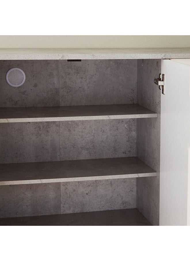 Patara 16-Pair Shoe Cabinet With 3 Doors 33 x 90 x 90 cm