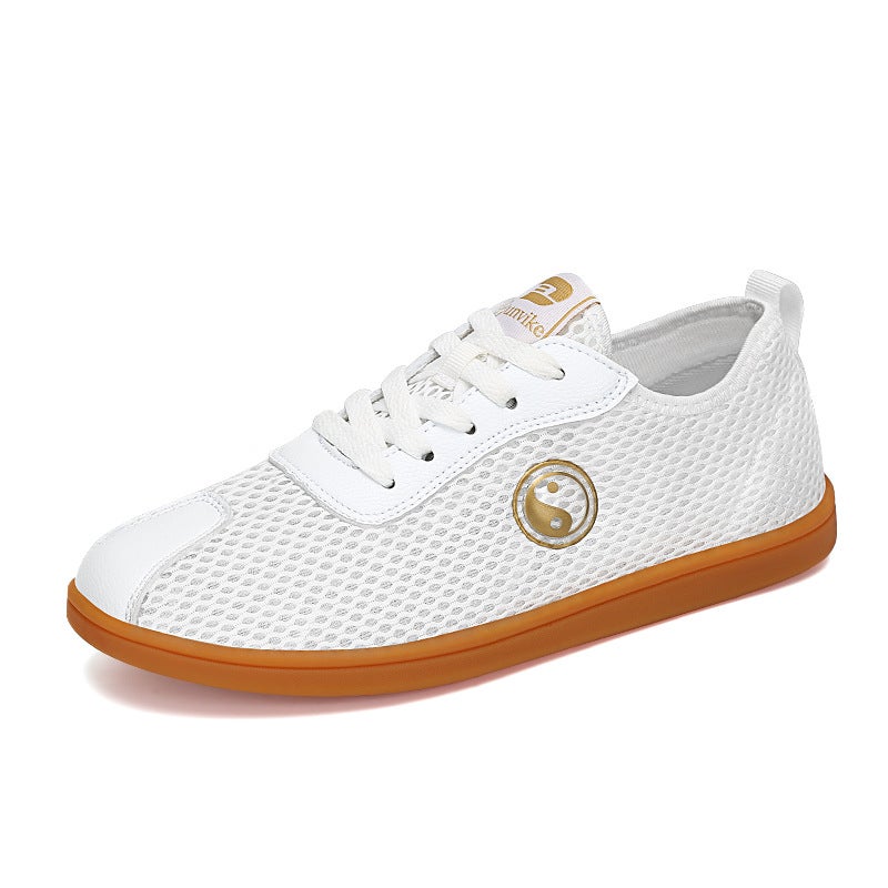 Generic Summer Wushu Shoes Special Beef Tendon Thin Soft Bottom White Mens and Womens Training Competition Routine Tai Chi Kung Fu Shoes 8068 white 