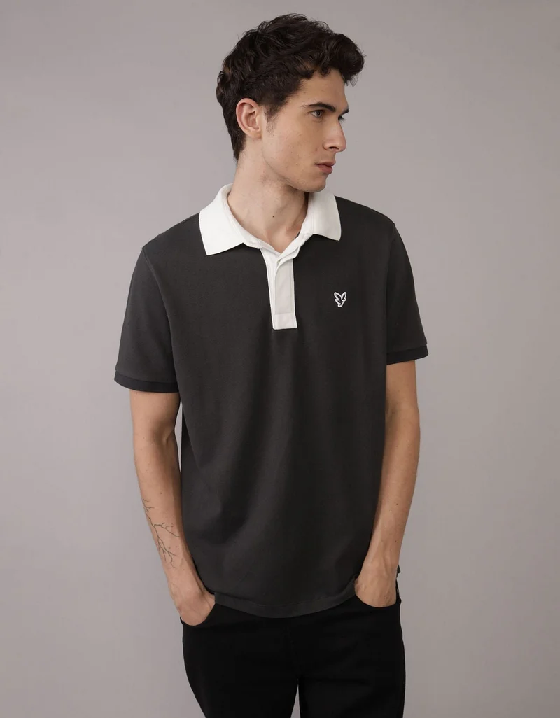 AE Contrast Collar Polo Shirt