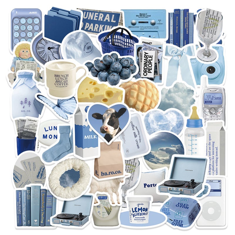 Premium Doodle Stickers 50-373pcs Waterproof TT015-60 sheets/bag 