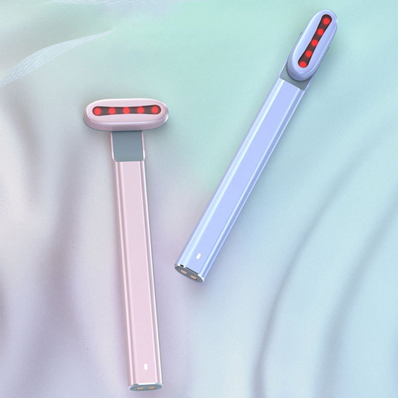 Rotatable Beauty Device Eye Massager Red Light Therapy Hot Compress Microcurrent Vibration Anti-aging Anti-Wrinkle Skin Tightening Magnetic Charging - Image 2