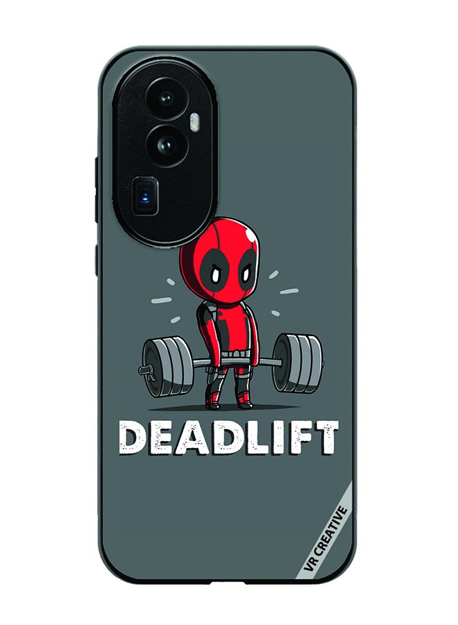 VR CREATIVE Protective Case Cover For Oppo Reno 10 Pro Plus Deadlift Design Multicolour - Image 1