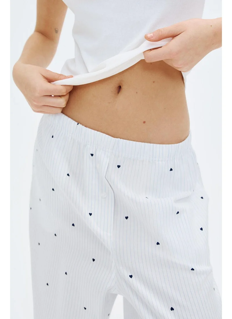 H&M Cotton pyjama bottoms