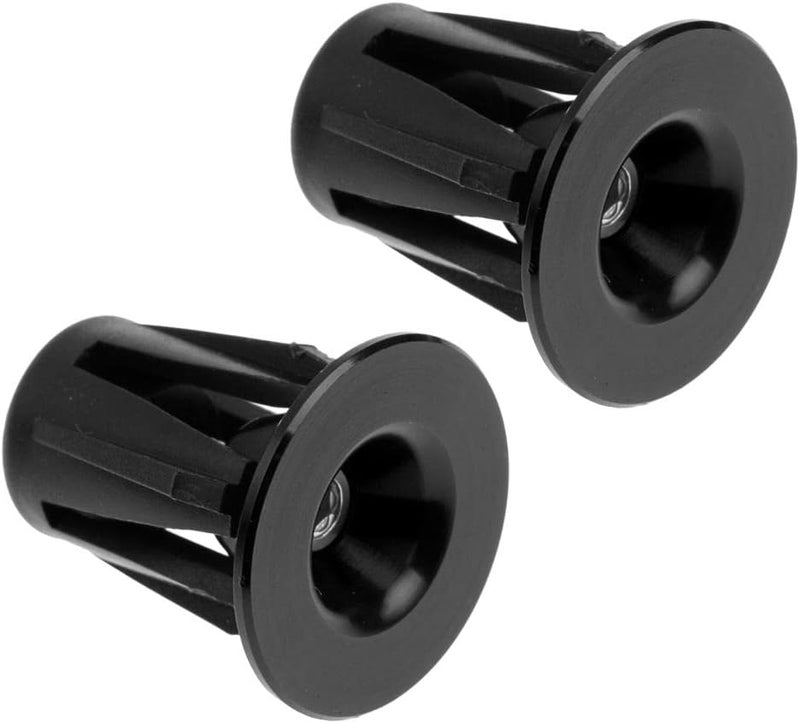 klarako 2Pcs Bicycle Bar End Plugs, Lock on Handlebar Grips End Caps for MTB Mountain Bike/BMX Racing Road Bike/Fixed Gear Fixie/Folding Bikes, 4 Colors - Image 1