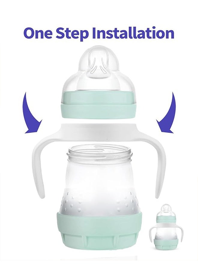 4 Count Baby Bottle Handles for Bottle, Bottle Holder for Baby - Image 3