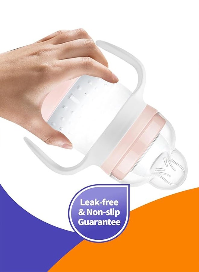 4 Count Baby Bottle Handles for Bottle, Bottle Holder for Baby - Image 4