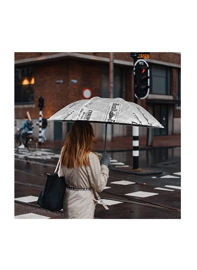 Generic - Small Umbrella Compact for Rain Windproof Portable Black Umbrellas for Rain Folding Umbrella for Car Small Umbrella for Backpack Protection Sun Folding UV Umbrella Windproof Compact - Image 1