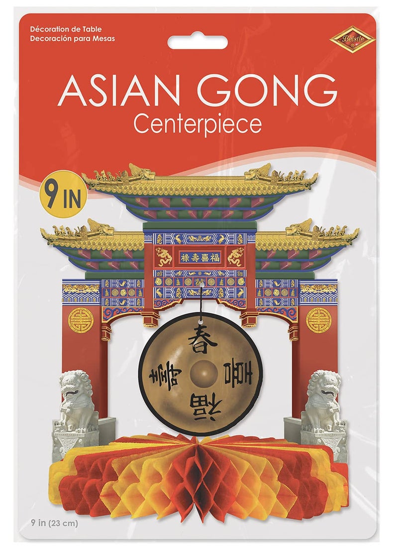 Beistle Asian Gong Centerpiece - Image 3