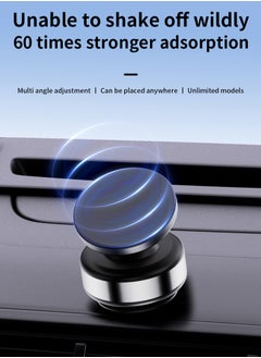 Generic Car Phone Holder with Magnetic Suction 360 Degree Rotating，Strong Suction for Car Kitchen Mirro Gym Bath Shower All Smooth Surface，Compatible with iPhone，Huawei，Xiaomi and Samsung  - Image 2