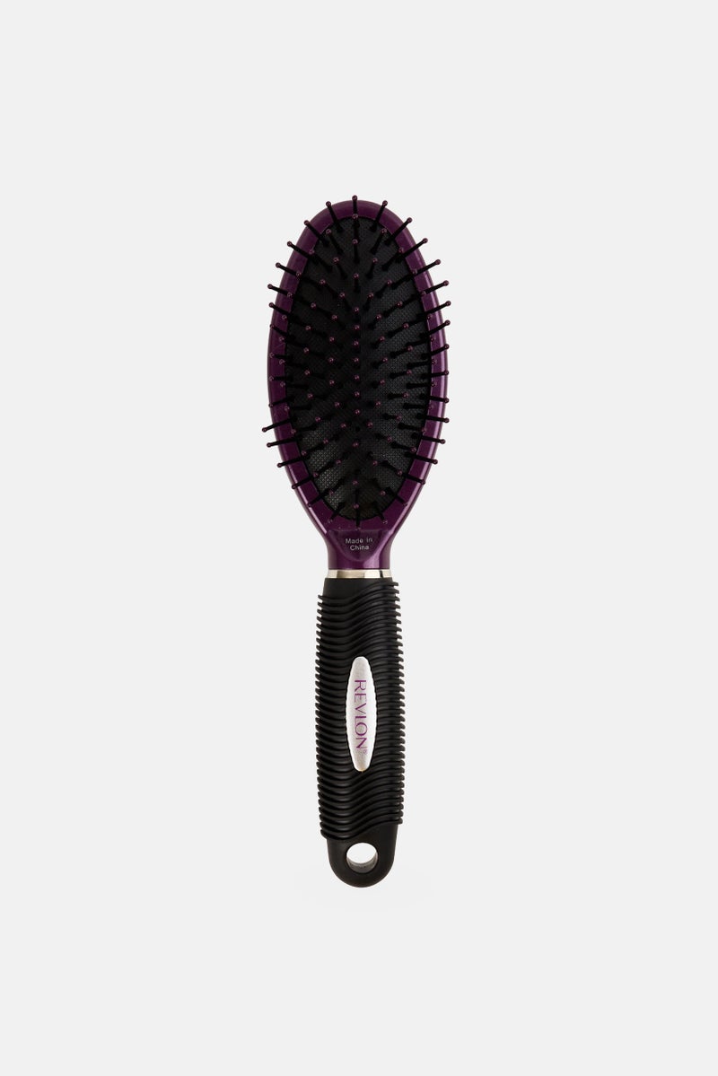 Revlon Detangle Oval Cushion Brush, Purple - Image 1