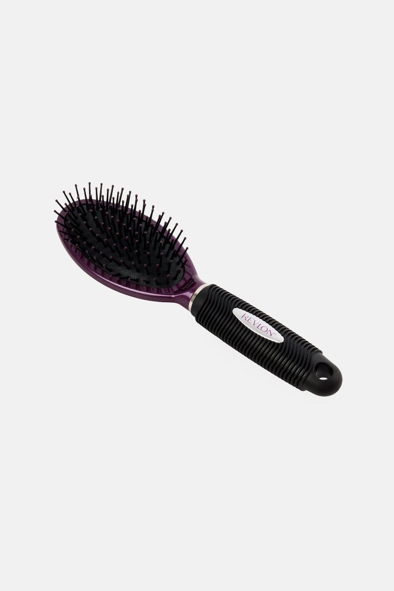 Revlon Detangle Oval Cushion Brush, Purple - Image 2