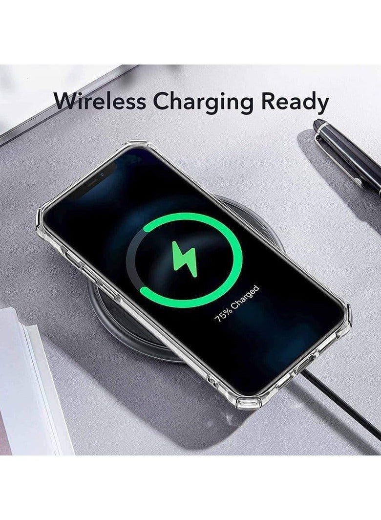 عام حافظة متوافقة مع موتورولا إيدج 50 برو 5 جرام ، حافظة رقيقة جدا من السيليكون الناعم الشفاف مضادة للصدمات ، حافظة مصد من البولي يوريثان المضاد للخدش لهاتف موتو إيدج 50 برو - Image 3