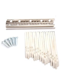 Thoraya XA58 Kalimba Musical Key 17 Tones Metal Replacement Thumb Piano Finger Percussion Key  - Image 1