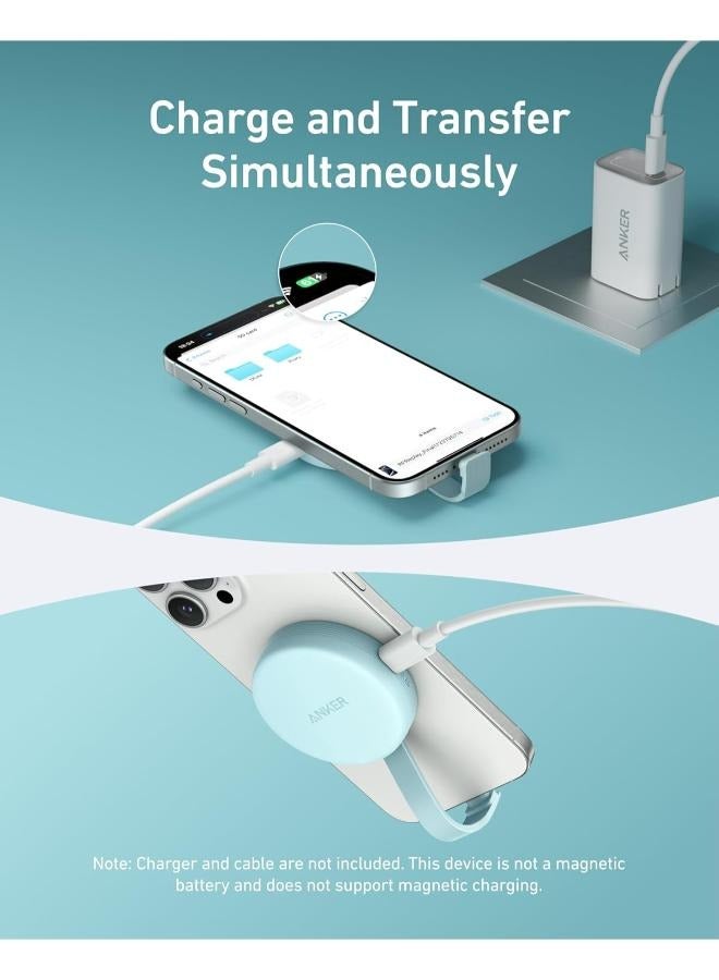 Anker MagGo USB-C Adapter, SD Card Reader for iPhone 16/15 Series, Portable Magnetic Memory Card Reader with Built-in Cable, Slot for SD&TF Card, 312MB/s Max Data Transfer for USB C Devices - Image 4